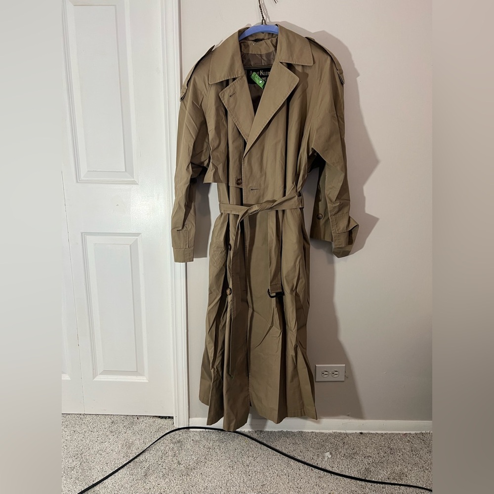 Vintage Anne Klein II Rainwear Trench Coat